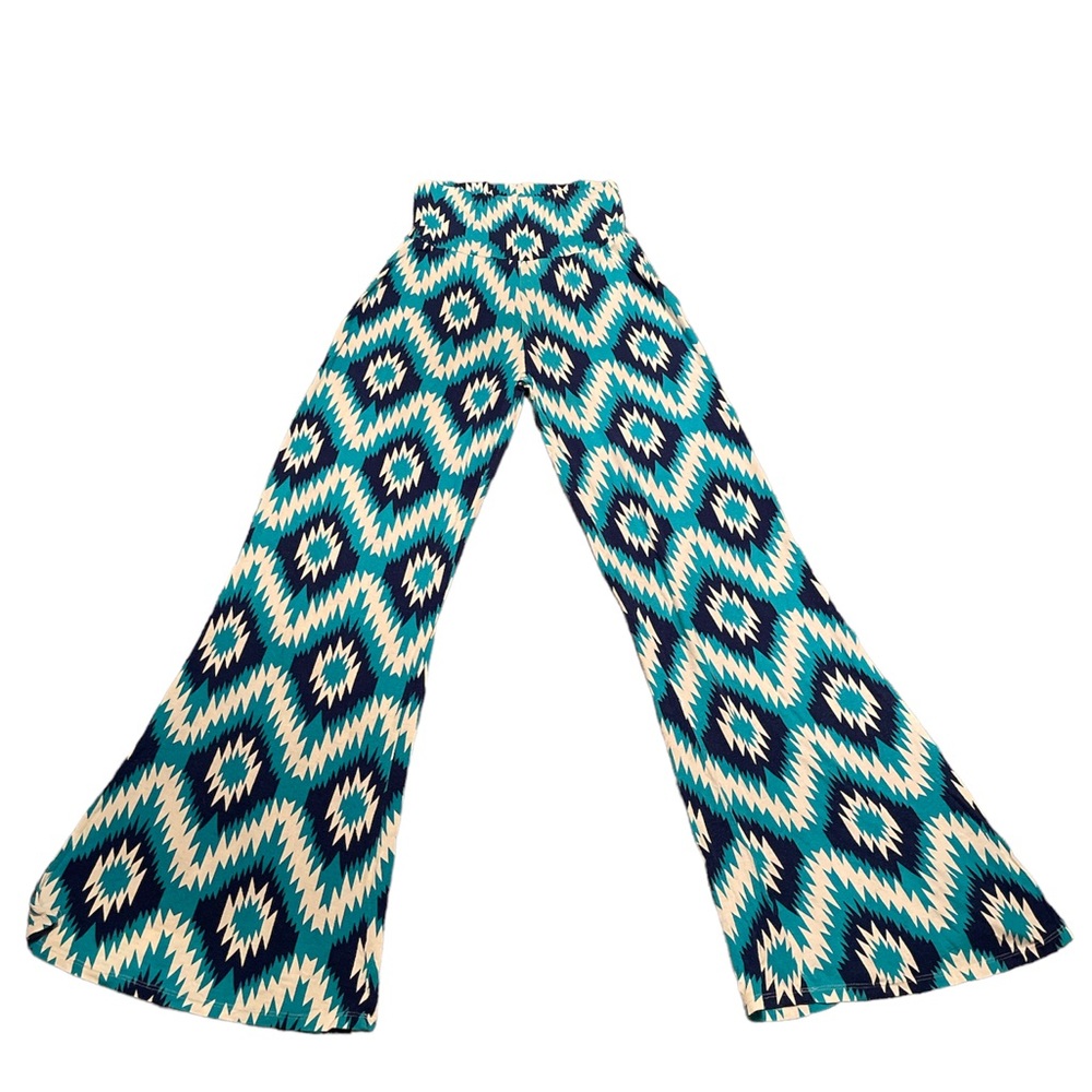 Macbeth Collection Palazzo Fold Down Pants size S